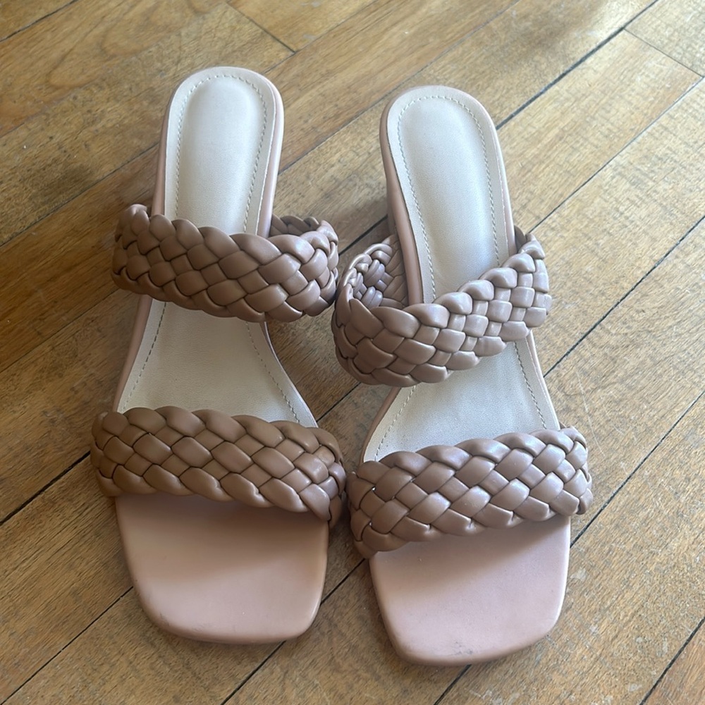 Nude Heeled Sandal
